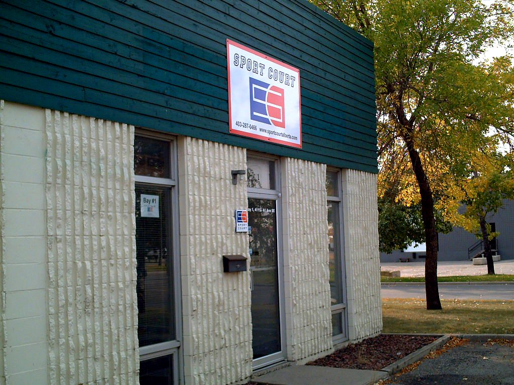 Sport Court Alberta front door photo.