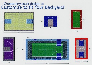 Game Court sample layouts PDF sheet